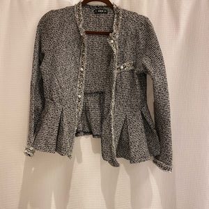 Looks like tweed jacket